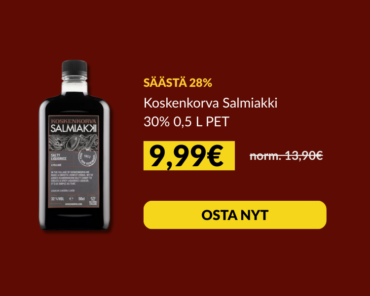 Koskenkorva Salmiakki 30% 0,5 L PET
